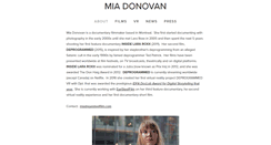 Desktop Screenshot of miadonovan.com